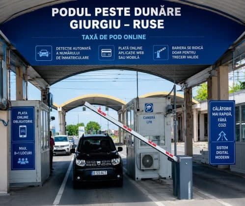 Podul Giurgiu – Ruse: Pas înainte pentru plata online a taxei începând din 15 iunie