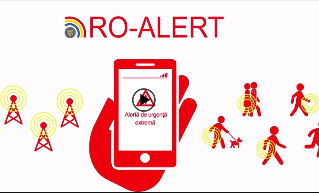 Mesaj RO-Alert emis pentru nordul județului Tulcea în legătură cu posibila cădere a unor obiecte din spațiul aerian