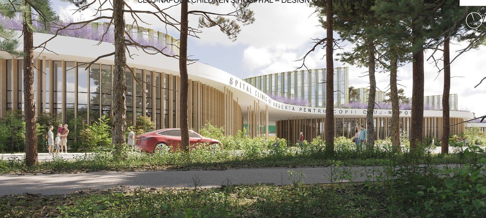 Construcția Spitalului Monobloc de Copii din Cluj continuă fără sprijin de la ”centru” / ”Fondurile pe care le-am obținut din alte surse” / Va avea peste 500 paturi pentru spitalizare continuă și 30 de paturi în ATI