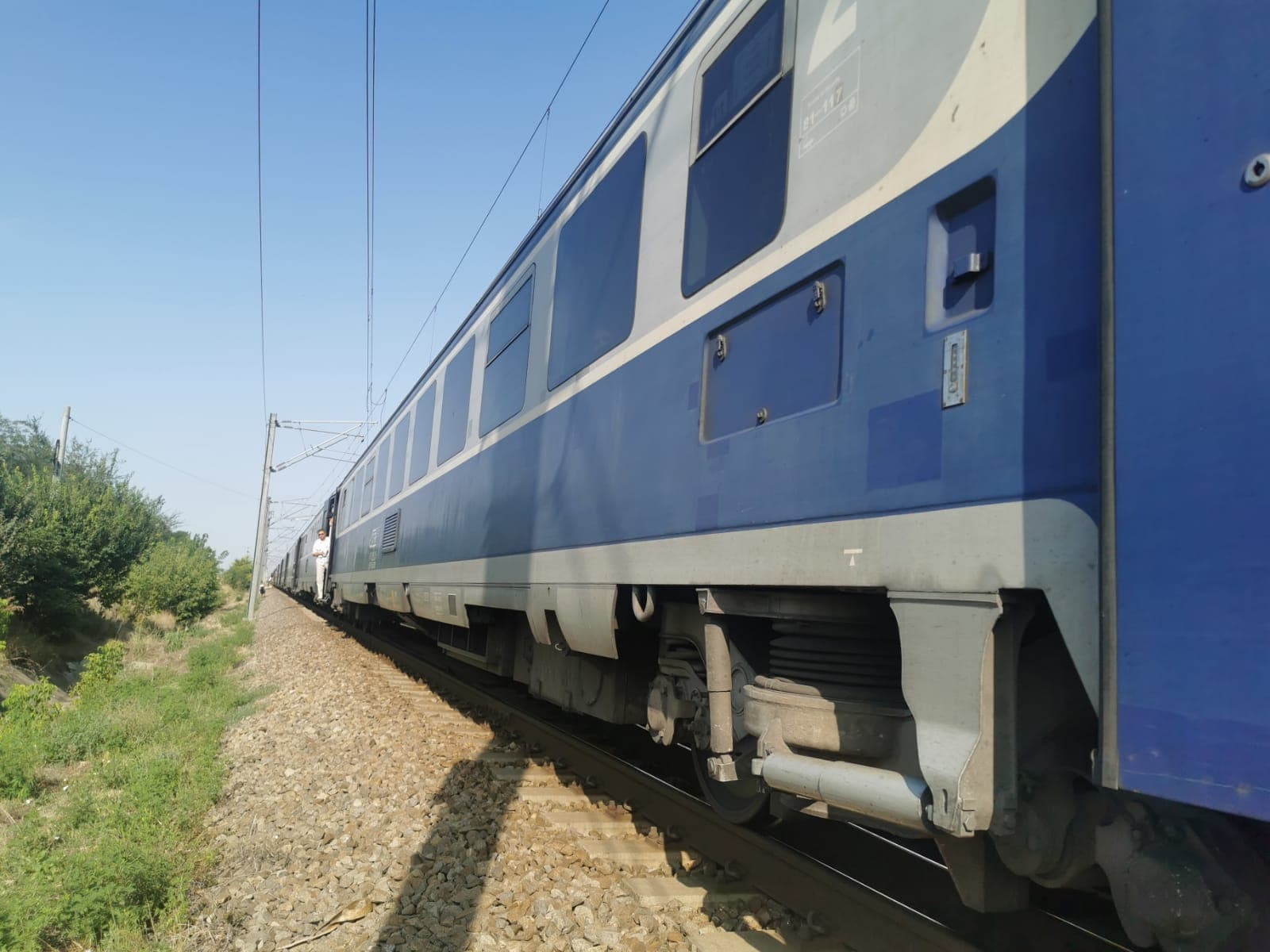Trafic feroviar întrerupt pe linia București – Constanța, după ce un tren a lovit mortal o femeie