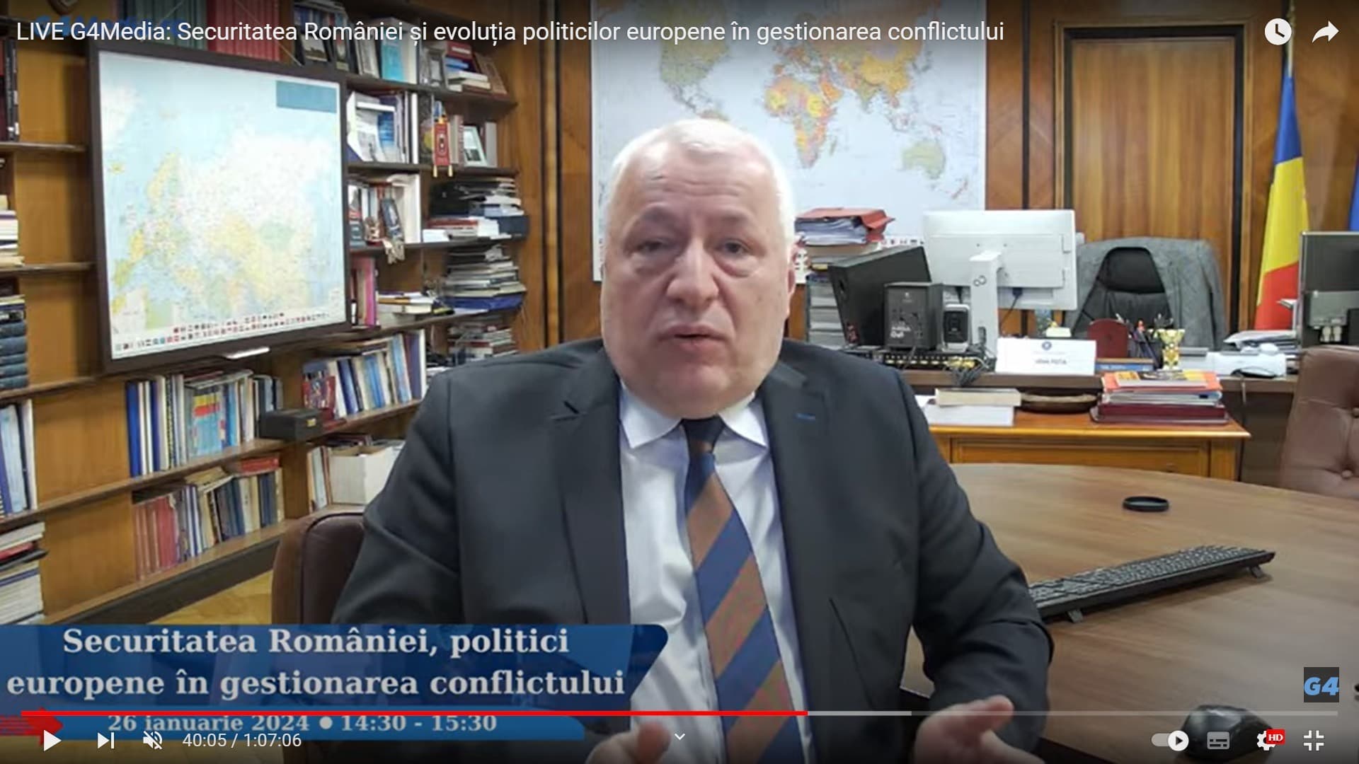 Iulian Fota, amendat și lăsat fără permis. Sindicatul Europol: A făcut circ lângă autospeciala de poliție