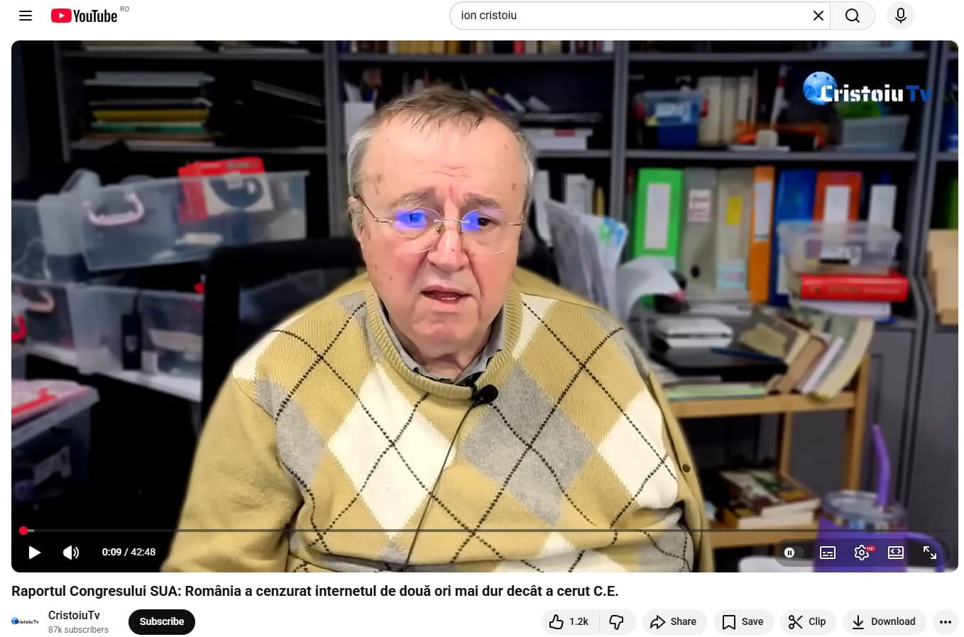 Ion Cristoiu, folosit de propaganda rusă pentru a-și promova minciunile despre drona care a lovit un bloc din Galați