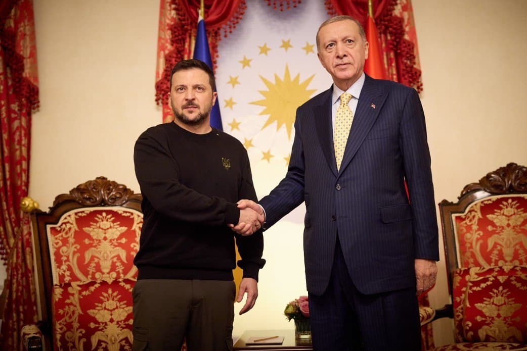 #Ucraina: Președintele Zelenski a sosit la Istanbul pentru o întrevedere cu omologul său turc Recep Tayyip Erdogan