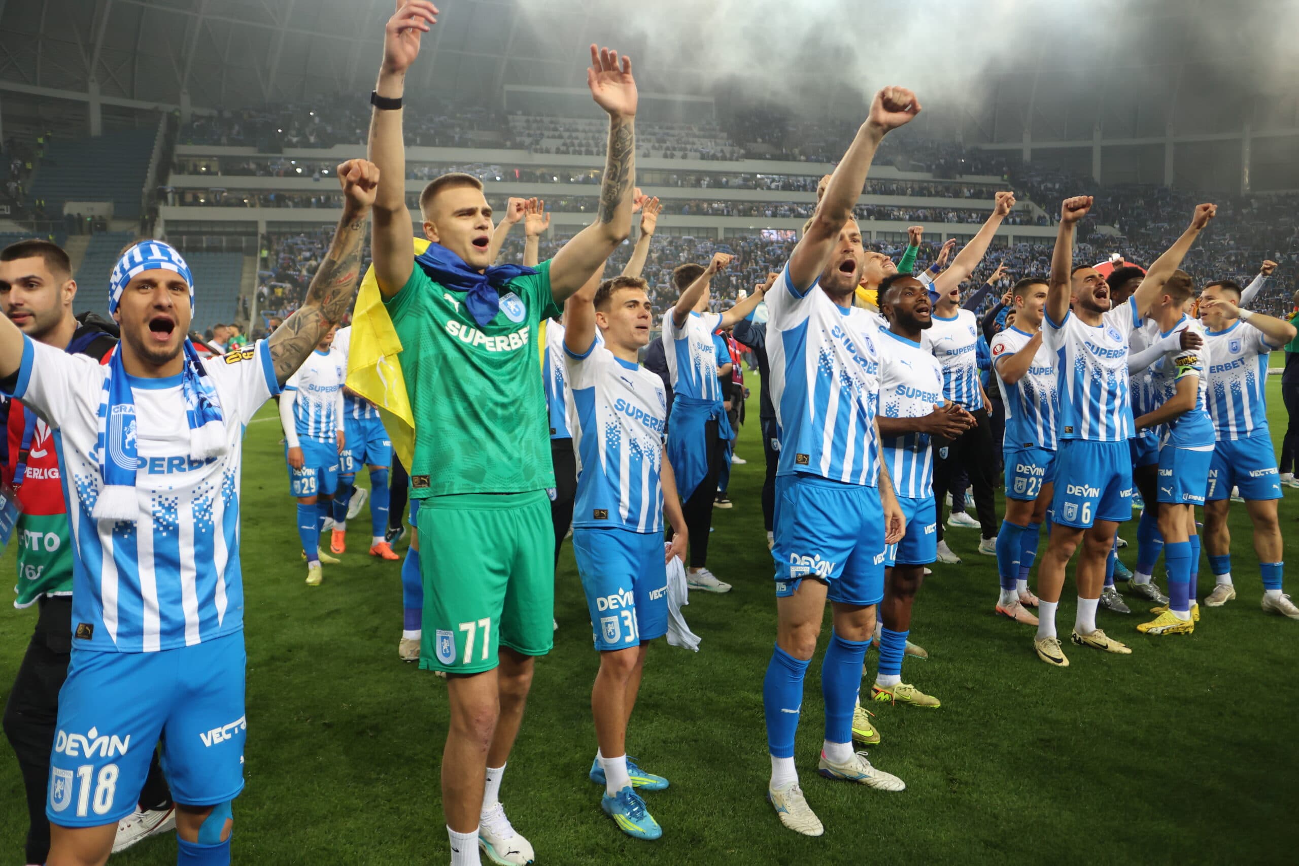 Adversara campioanei U Craiova din Champions League: ML Vitebsk, din Belarus