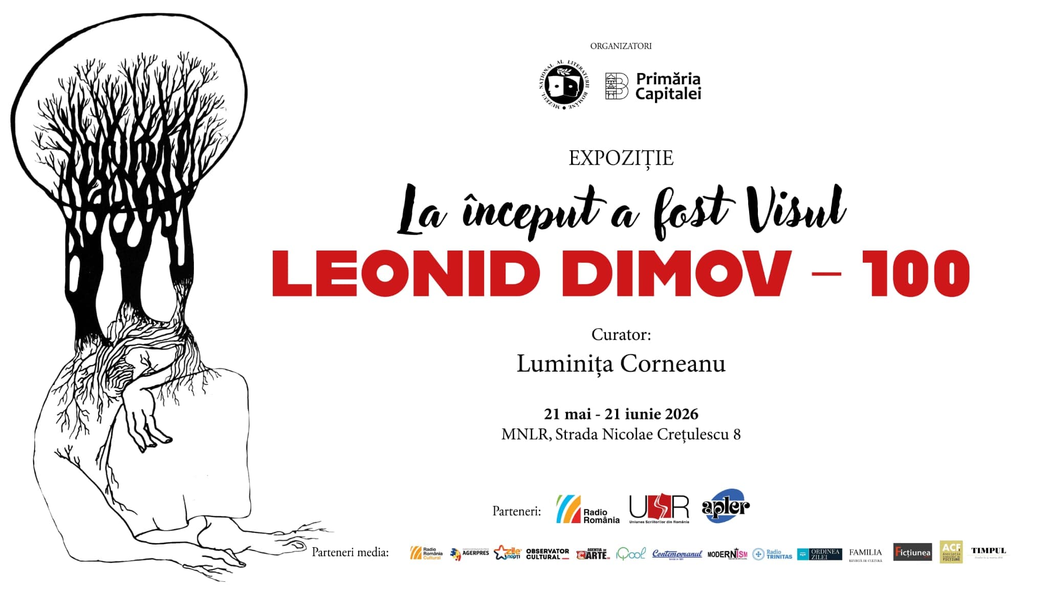 Centenarul poetului Leonid Dimov, marcat printr-o expoziție documentară la Muzeul Literaturii. Sunt prezentate file din dosarul de urmărire al Securității
