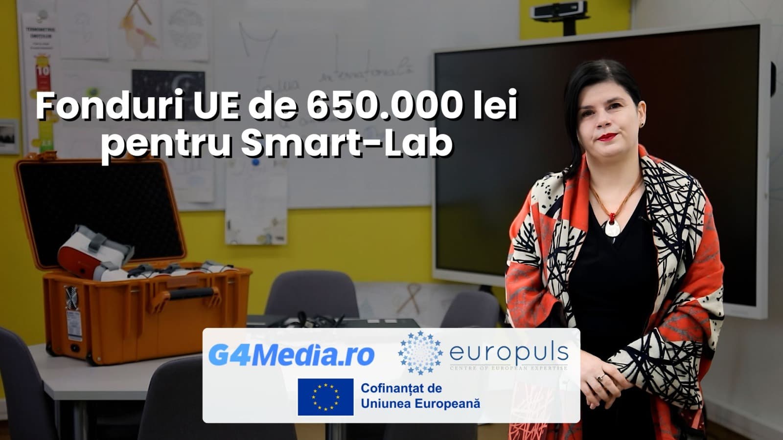 REPORTAJ VIDEO/ Investiție europeană pentru laboratoare inteligente la Colegiul Național “Dr. Ioan Meșotă” din Brașov