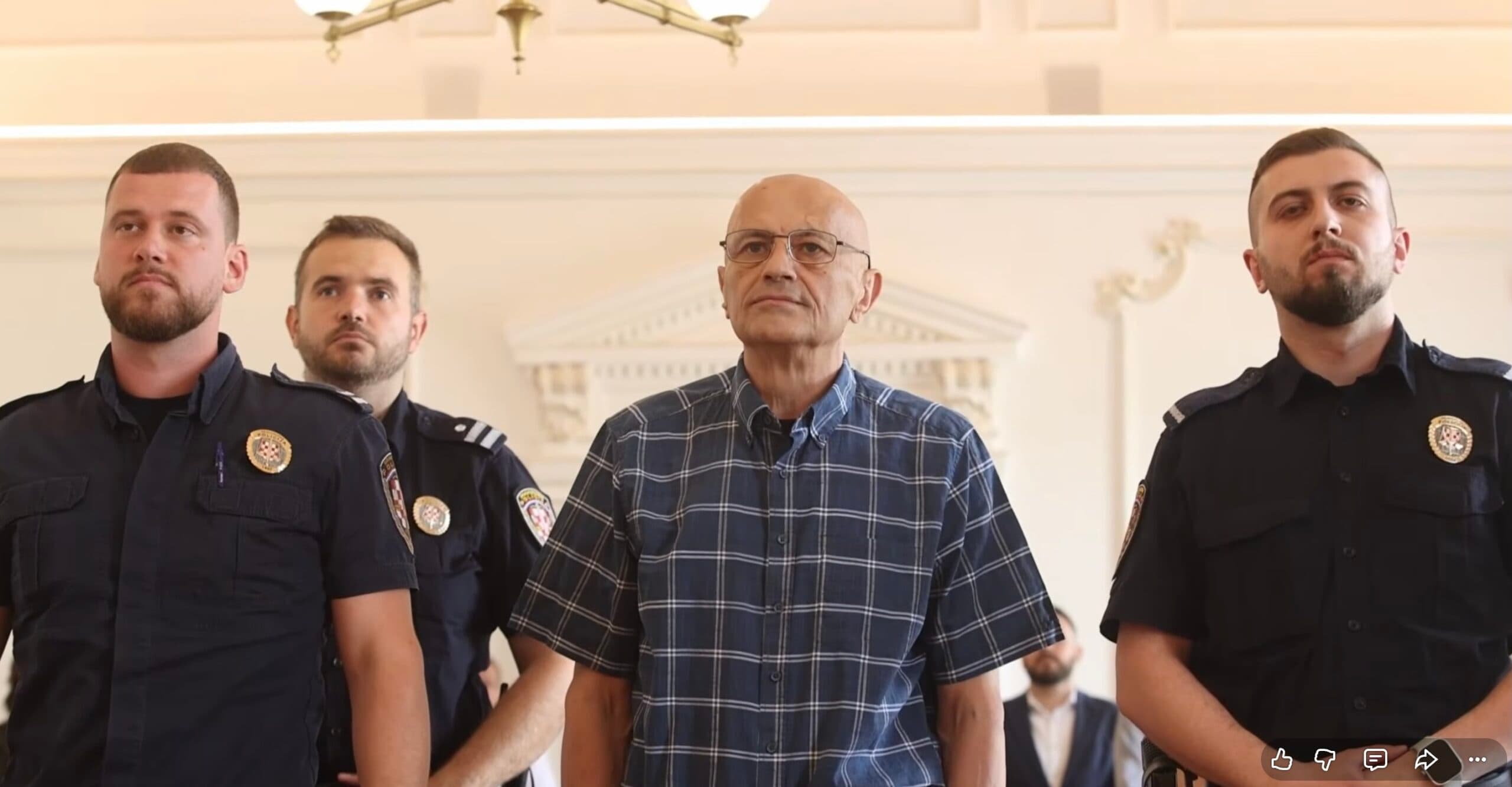 Un fost paramilitar sârb, extrădat de Franţa, a fost condamnat la 20 de ani de închisoare în Croaţia