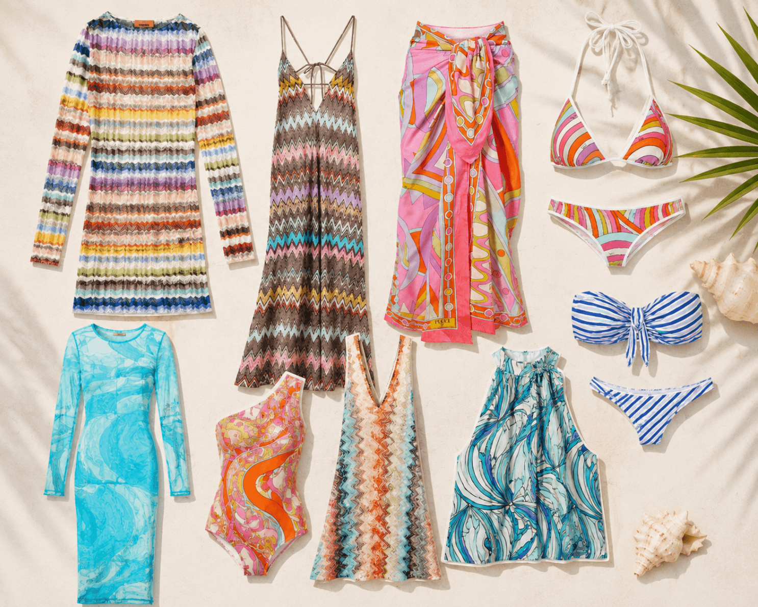 Ce se poartă vara asta pe plajă: de la Missoni și Pucci girl summer la unde găsești același vibe în România