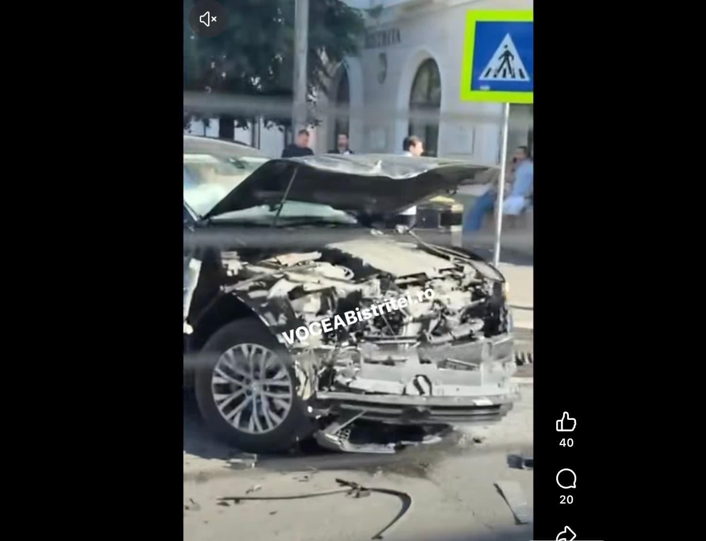 Fostul ministru Bogdan Ivan, implicat într-un accident rutier, în municipiul Bistrița, pentru că nu ar fi acordat prioritate unui autobuz