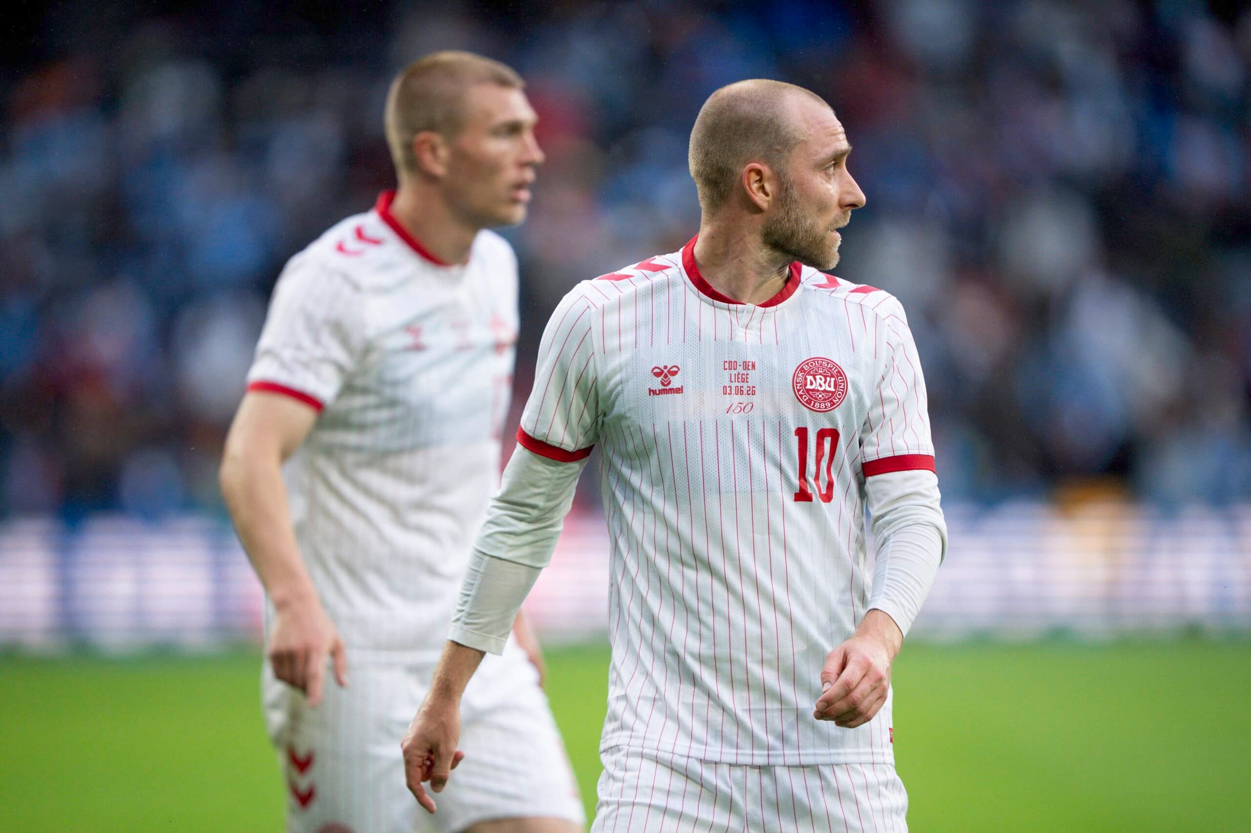 Fotbalistul danez Christian Eriksen s-a prăbușit pe teren în timpul unui meci amical cu Ucraina