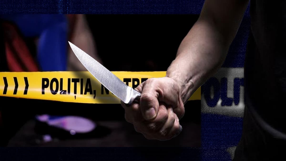 Un polițist a fost înjughiat mortal de propriul fiu. Crima s-a petrecut chiar în centrul orașului Piatra Neamț
