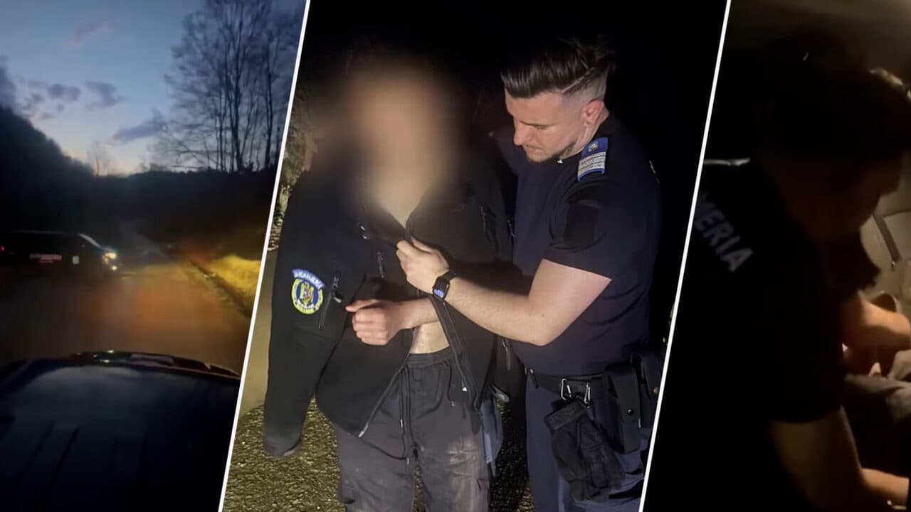 Urmărit de un urs în pădure, un tânăr și-a abandonat motocicleta pentru a scăpa. A fost salvat de jandarmi