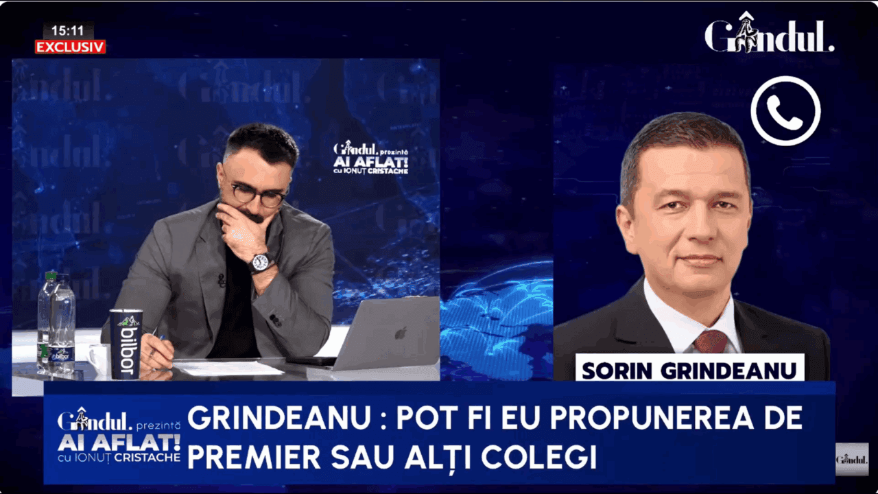 Sorin Grindeanu: „Ceea ce s-a întâmplat aseară, arată că Ilie Bolojan încearcă să-și ia pe persoană fizică PNL și USR”