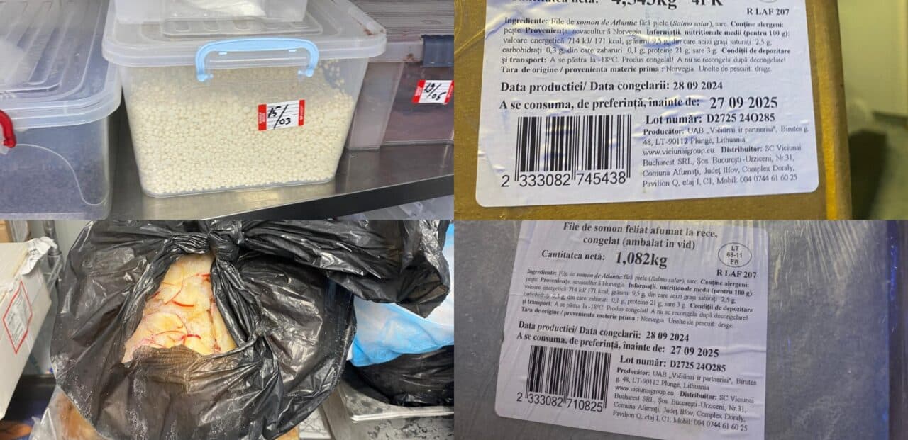 Zeci de kilograme de mâncare stricată la cantina unei școli private de top din București. Unele alimente erau expirate de anul trecut