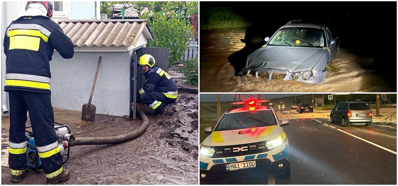 Maia Sandu comentează dezastrul lăsat în urmă de ploile torențiale din ultimele zile: „Au fost distruse drumuri, blocate trenuri”