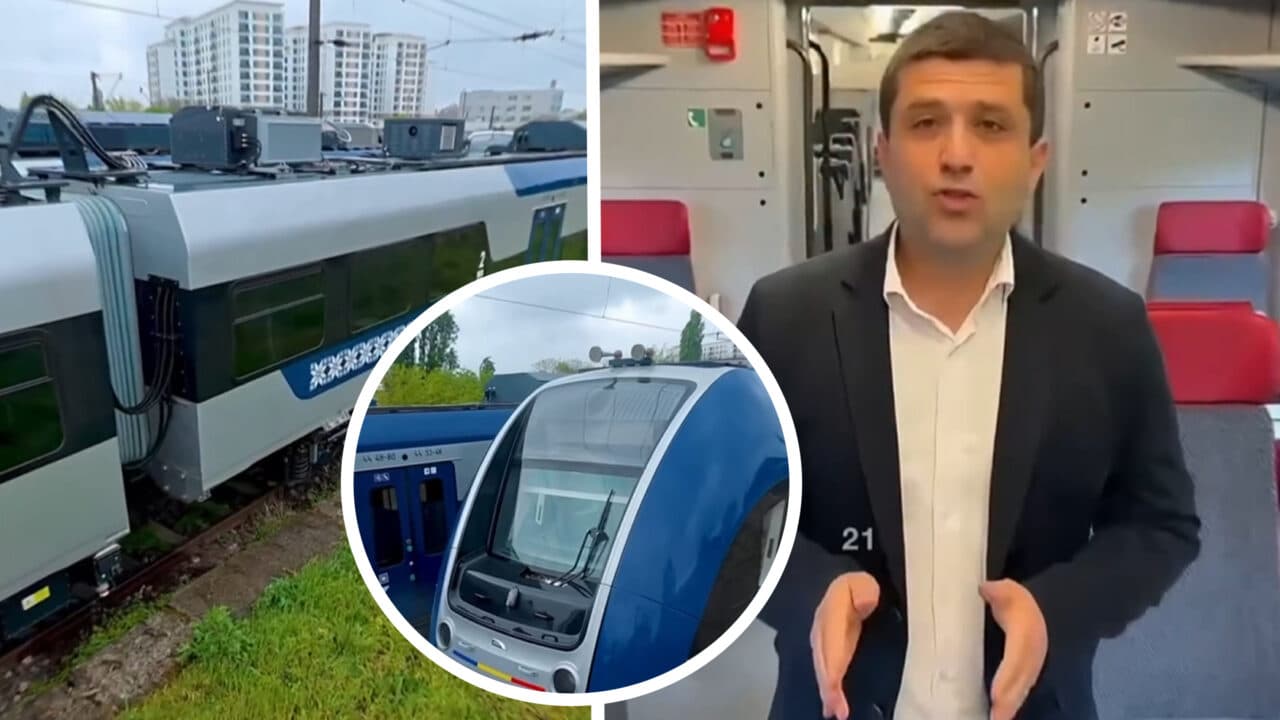 21 de trenuri noi ţinute pe linie moartă în Gara Obor. Ministrul Radu Miruţă: „Nu se înțeleg pe birocrația tot de ei făcută”