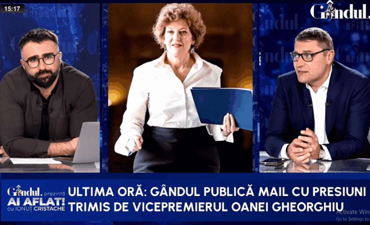 Vladimir Ionaș, după dezvăluirea Gândul: Dacă un pesedist făcea ce a făcut doamna Gheorghiu, era deja la DNA
