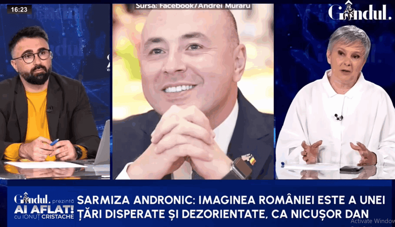 Discretul contract de lobby al lui Nicușor Dan. Sarmiza Andronic: Imaginea României acum este a unei țări dezorientate și disperate