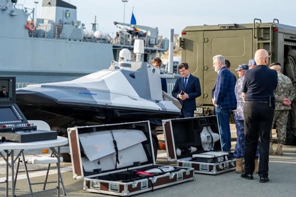Nicușor Dan, pe flancul de Est al NATO. Președintele a vizitat sediul SCOMAR, scutul Poliției de Frontieră maritimă