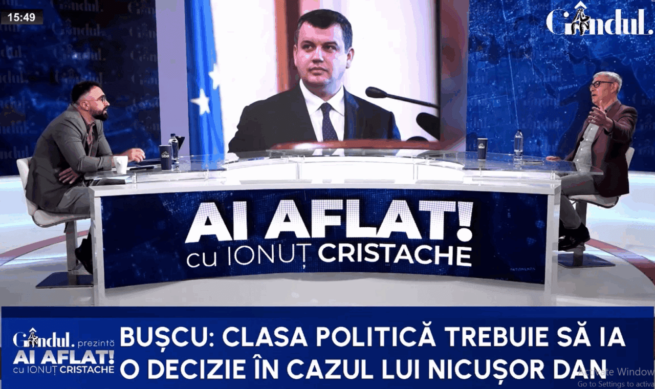 Cum s-a ajuns la criza politică din România? Doru Bușcu: „Nicușor Dan a fost complice”