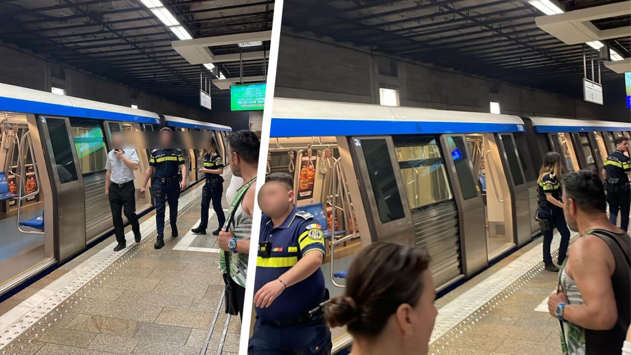 Incendiu la metrou, la Universitate. Au intervenit pompierii, circulația este oprită