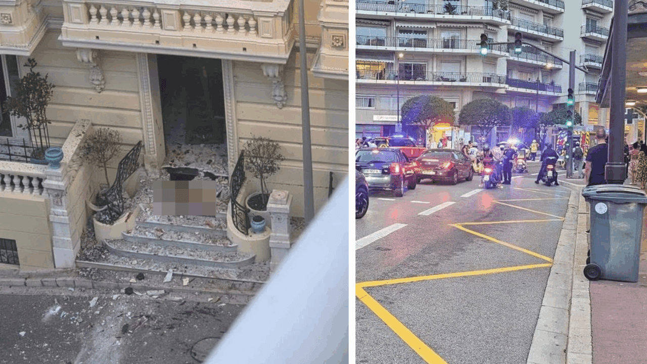 O explozie puternică a zguduit Monaco în această seară. Incidentul a avut loc după ce un bărbat a fost observat că a plasat un pachet suspect