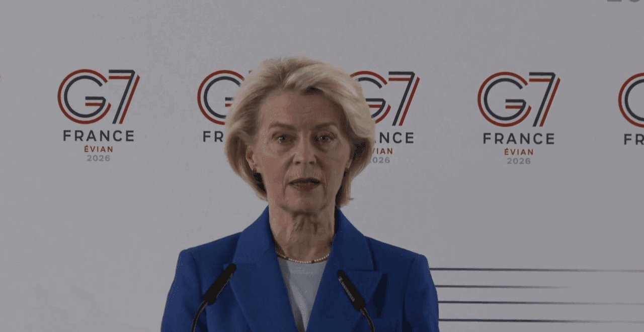 Summit-ul G7 a început: Ursula von der Leyen face primele declarații de la Evian: „Nu poate exista pace cât timp Libanul rămâne în flăcări“