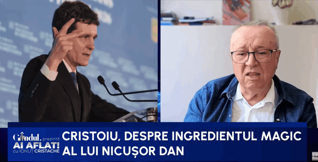 Ingredientul magic al lui Nicușor Dan. Cristoiu: Cunoaște foarte bine firea trădătoare a românilor