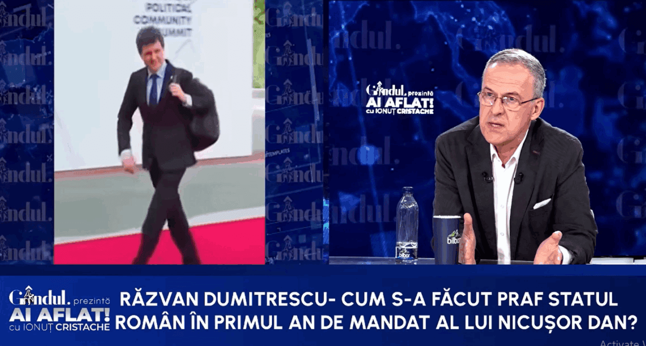 Răzvan Dumitrescu explică de ce și cum s-a făcut praf statul român după 1 an cu Nicușor Dan președinte