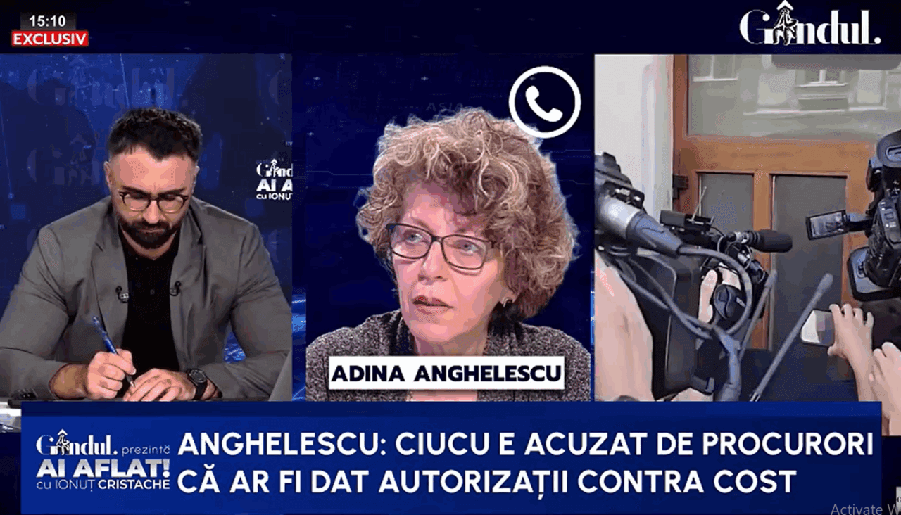 Adina Anghelescu dezvăluie informații explozive din dosarul lui Ciprian Ciucu la DNA. „Este un context foarte nefavorabil pentru tabăra lui Bolojan”