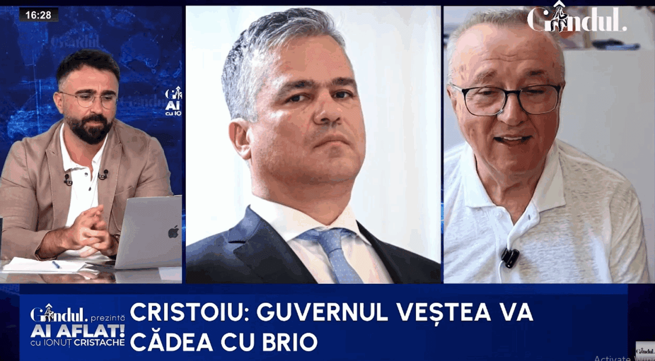 Profeția lui Cristoiu: Guvernul Veștea va cădea cu brio