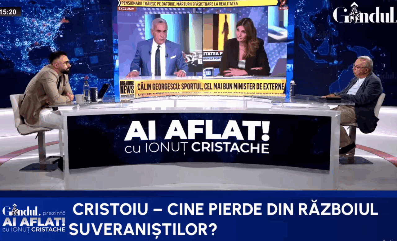 Cristoiu indică vinovatul în disputa Georgescu – Anca Alexandrescu. „Dacă ajungea președinte, ce făcea?”