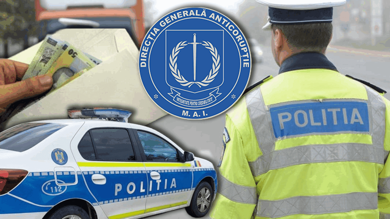Scandal la Poliția Rutieră București după ce un agent și-a uitat șpaga în mașina de serviciu