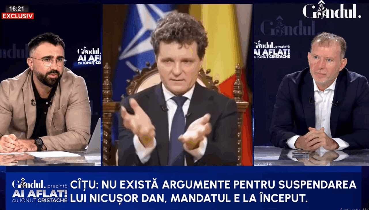 Concluzia politică a lui Cîțu: Era optim pentru Nicușor Dan guvern tehnocrat, dar pentru România anticipate/Se reface coaliția, de frica anticipatelor