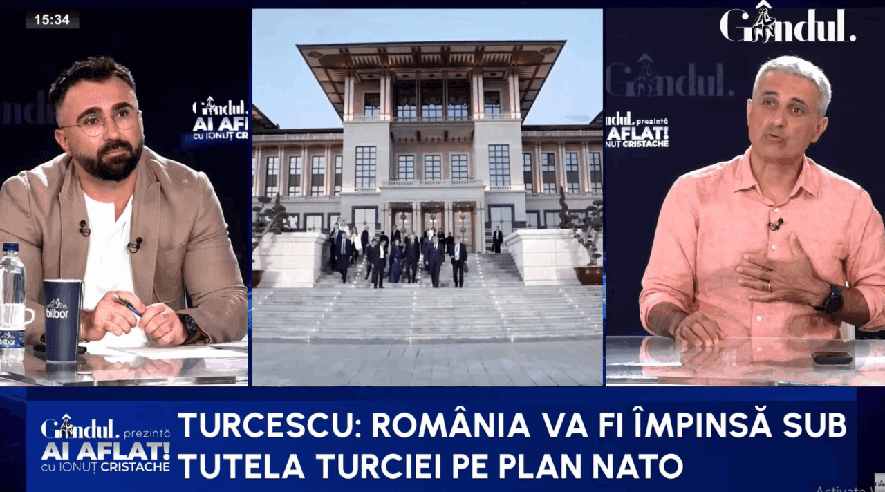 Robert Turcescu descifrează aranjamentele de la Ankara: România va fi împinsă sub tutela Turciei