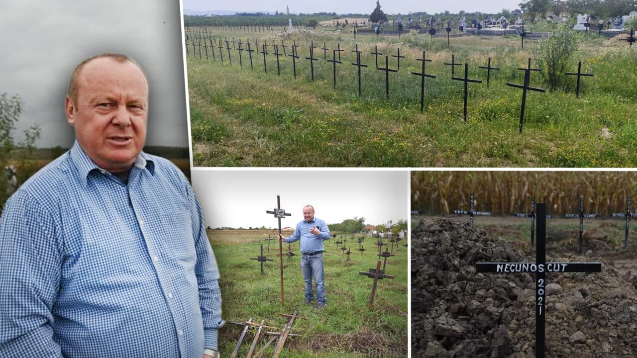 Un bătrân chinuit în azilele lui Viorel Pașca a murit chiar în timpul percheziției. Record macabru în cimitirul de pe câmp