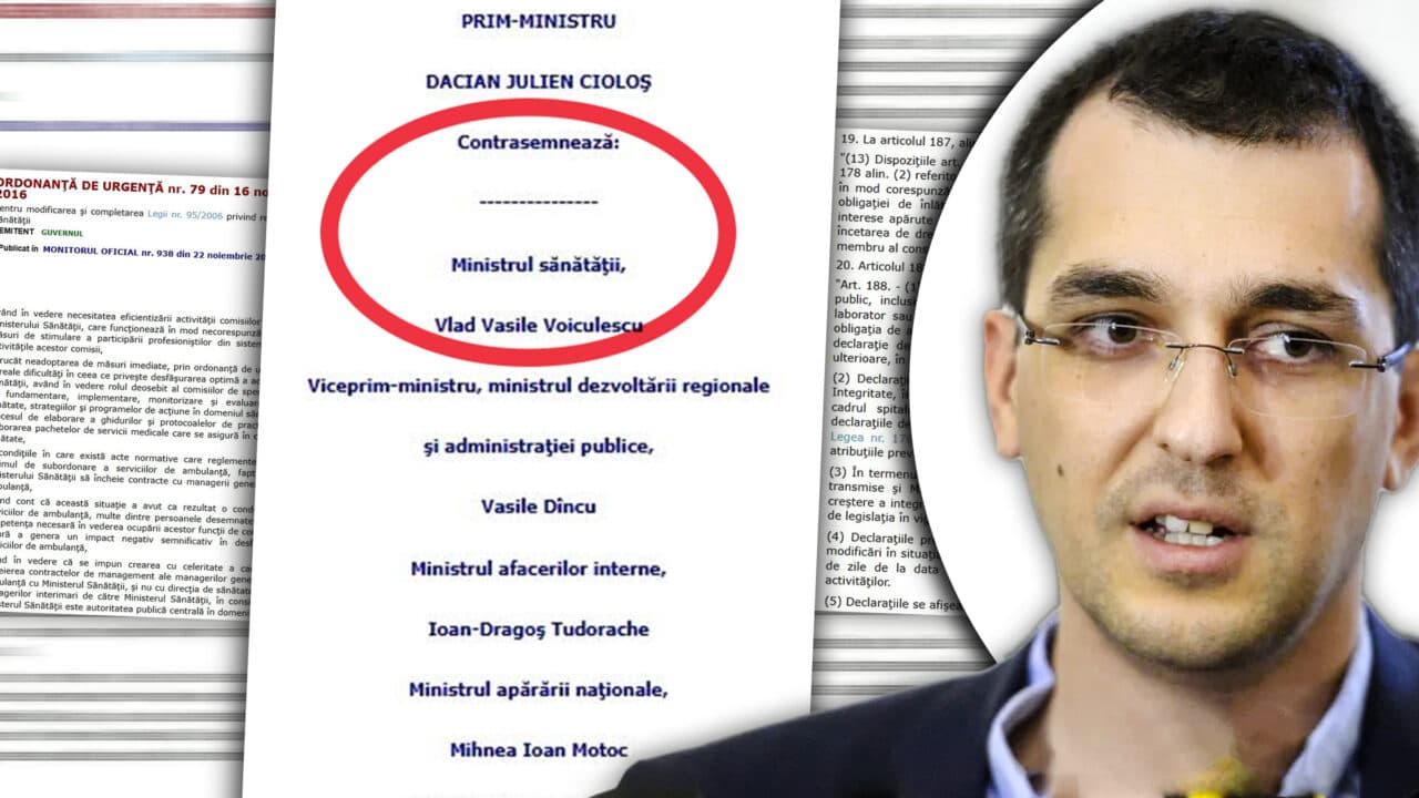 Culmea ironiei. Un OUG semnat de Vlad Voiculescu a dus la scandalul incompatibilităților din USR Timișoara. Cum au ajuns USR-iștii „victimele propriului succes”