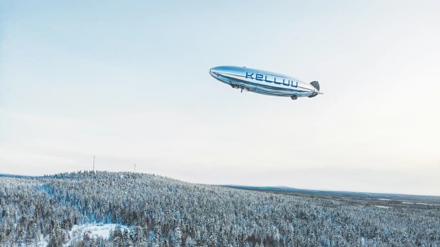 Un startup finlandez strânge 15 milioane de euro pentru a crea o rețea aeriană de supraveghere permanentă pentru Europa, bazată pe dirijabile