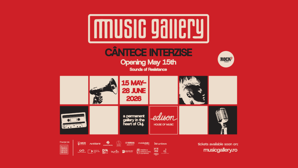 Music Gallery devine expoziție permanentă la Cluj și se lansează cu tema „Sounds of Resistance”, capitolul I: „Cântece interzise”