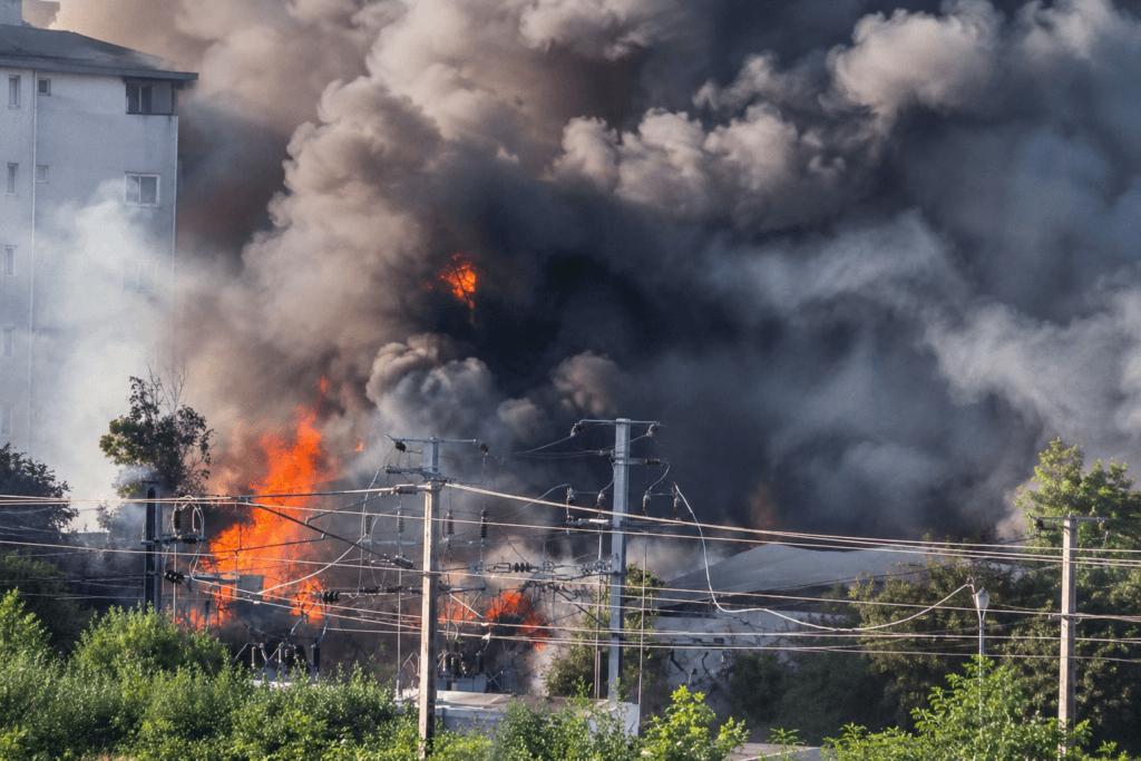 Incendiu puternic lângă o gară din Londra: transportul feroviar, paralizat
