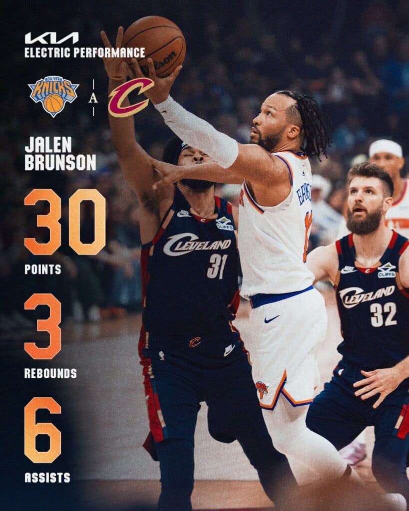 New York Knicks, la un pas de finala NBA după a zecea victorie consecutivă și un record stabilit
