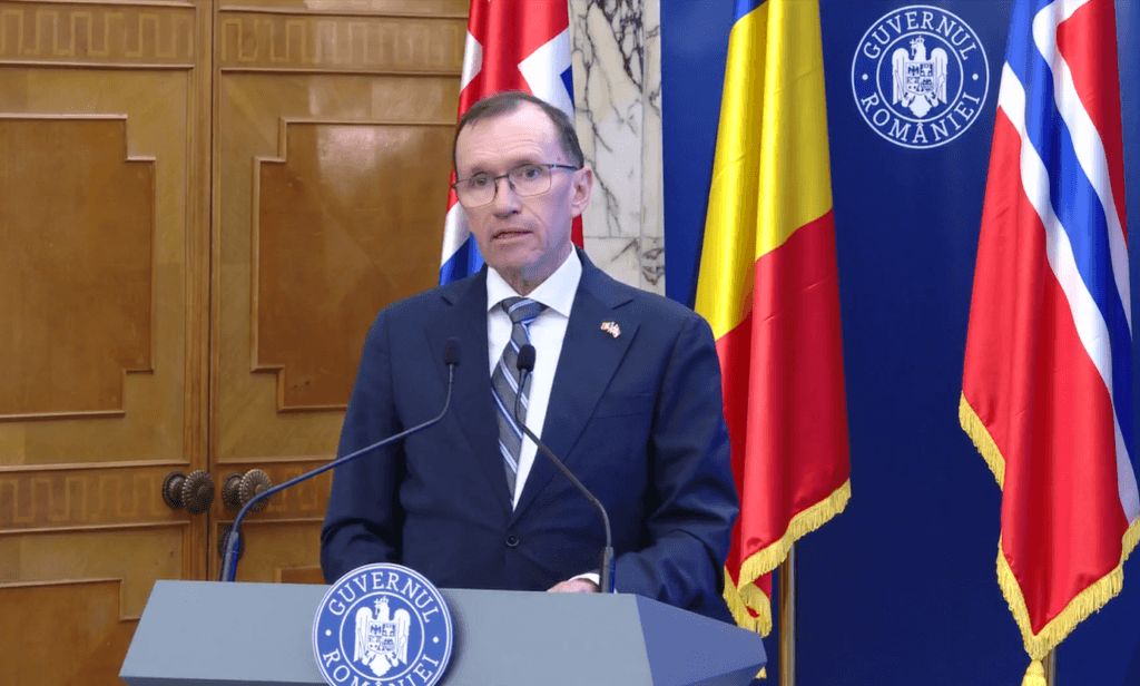 Ministrul Afacerilor Externe al Norvegiei, despre prezența la București: „Suntem aici pentru a ne reînnoi angajamentele bazate pe democrație”