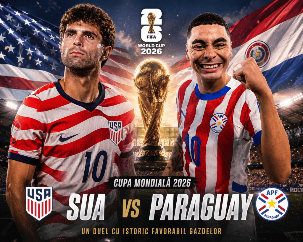 Primul autogol de la Cupa Mondială 2026: SUA întâlnește Paraguay într-un duel cu istoric favorabil gazdelor / 3-0 la pauză pentru americani