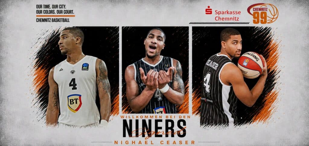 Campion al României cu U-BT, Nighael Ceaser s-a transferat în Basketball Bundesliga