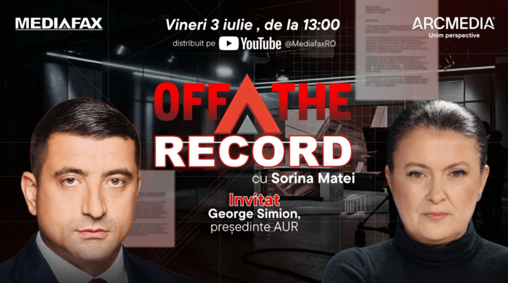 OFF The Record. Invitat: George Simion, președinte AUR