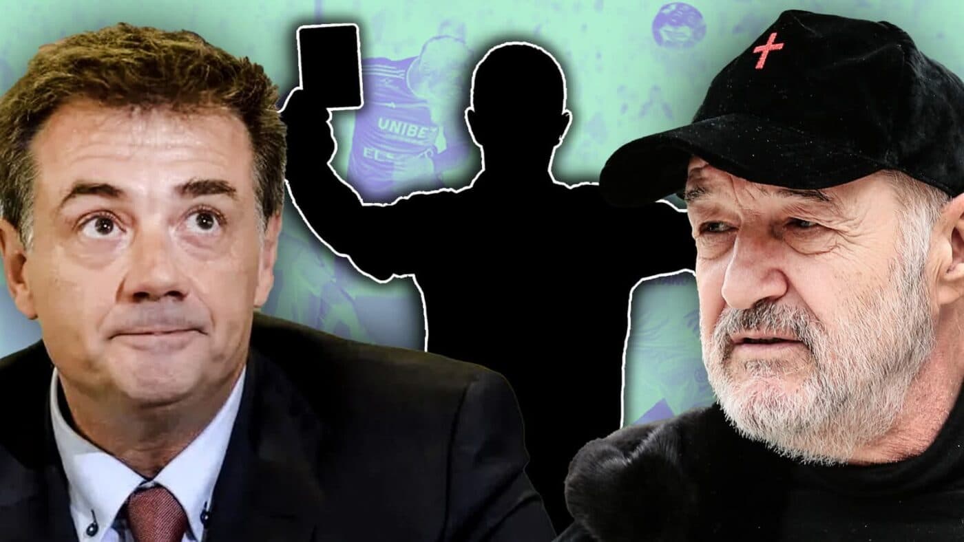 EXCLUSIV Vassaras a decis arbitrul de la FCSB – FC Botoșani! În urmă cu trei luni, Gigi Becali îl trimitea la doctor pe „central”