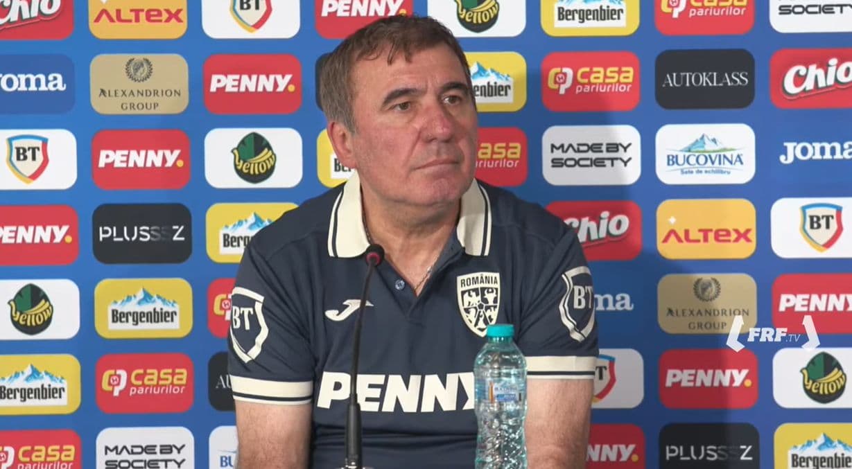 Gică Hagi, toate declarațiile de la conferința de presă înainte de România – Țara Galilor, live de la 12:30 pe ProSport