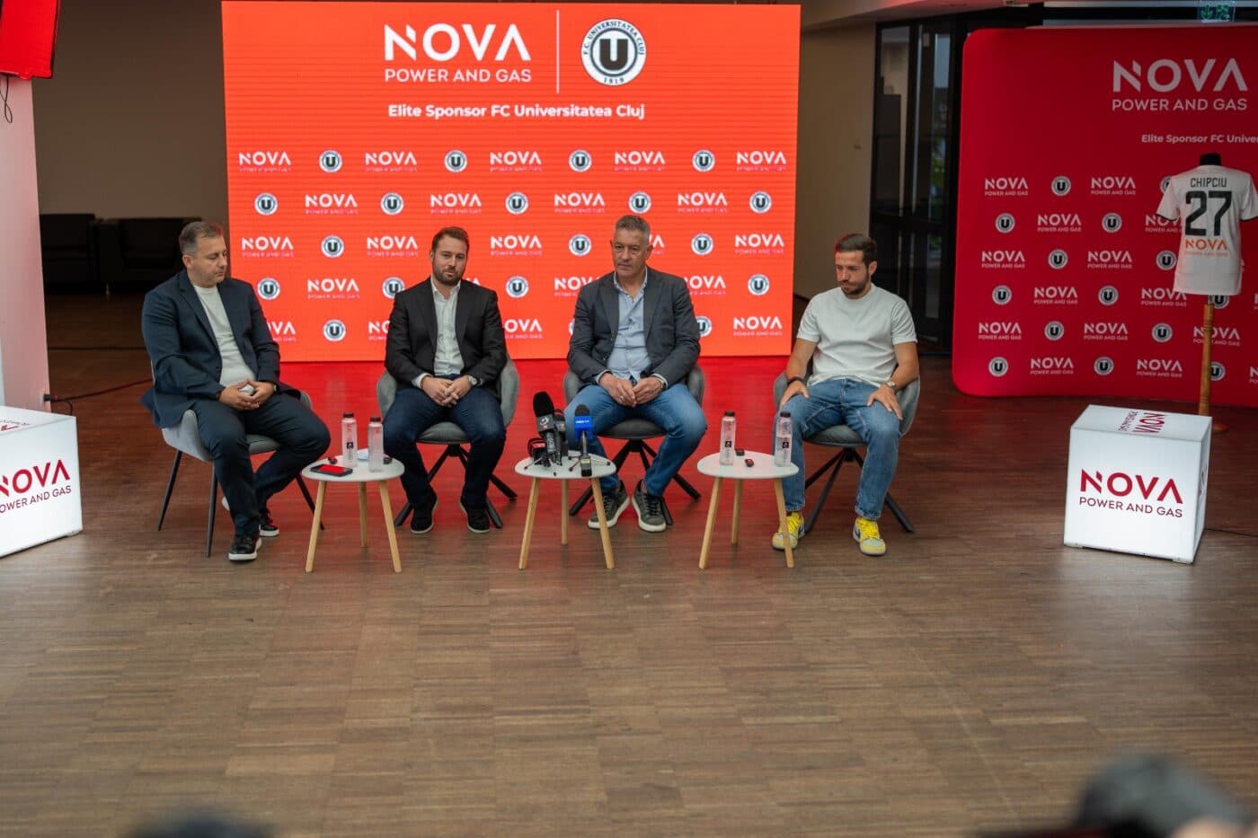 ADVERTORIAL. Nova Power & Gas, Elite Sponsor la Universitatea Cluj! „A susține „U” înseamnă a susține orașul”