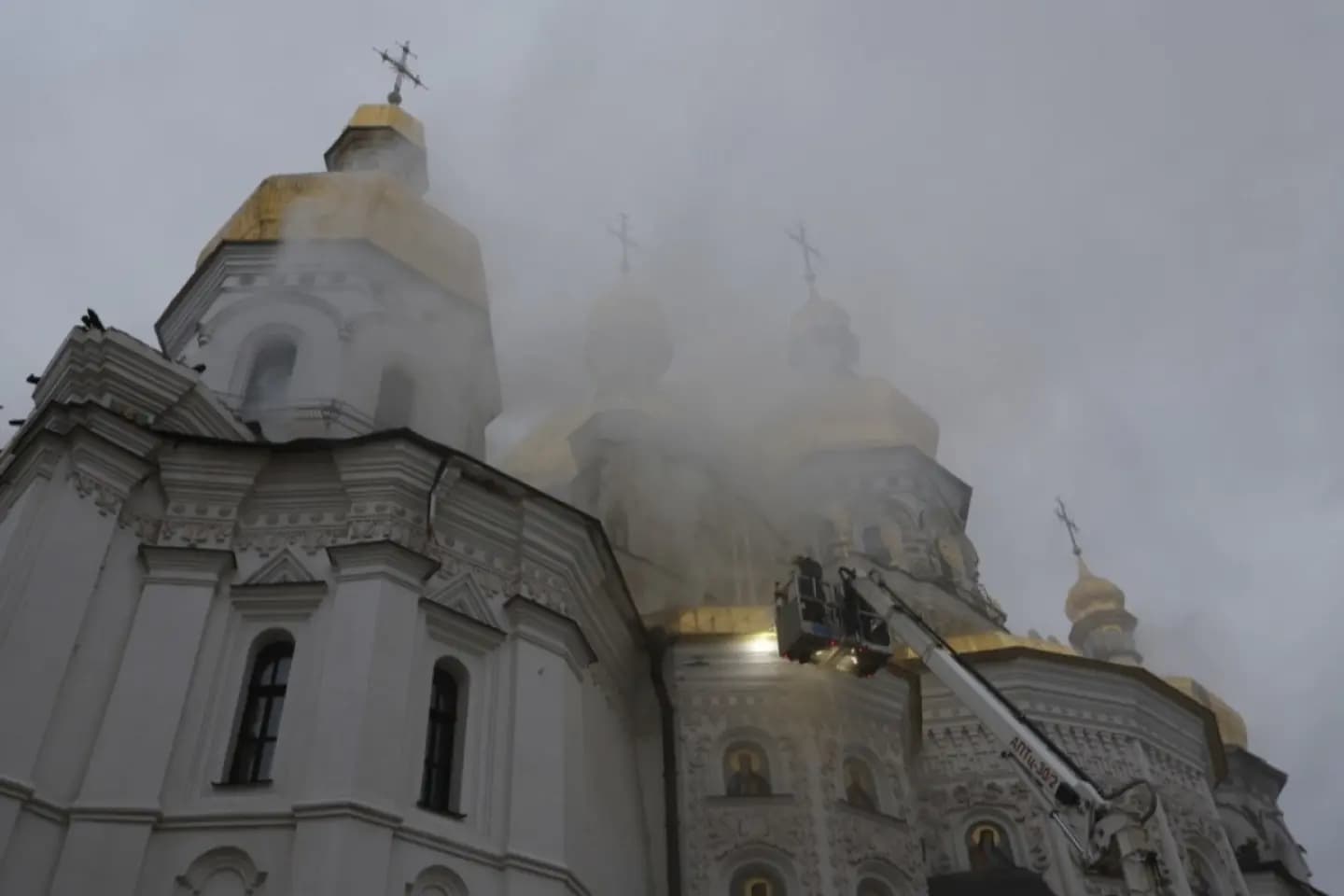 Rusia susţine că o rachetă ucraineană ar fi lovit o Catedrală emblematică din Kiev