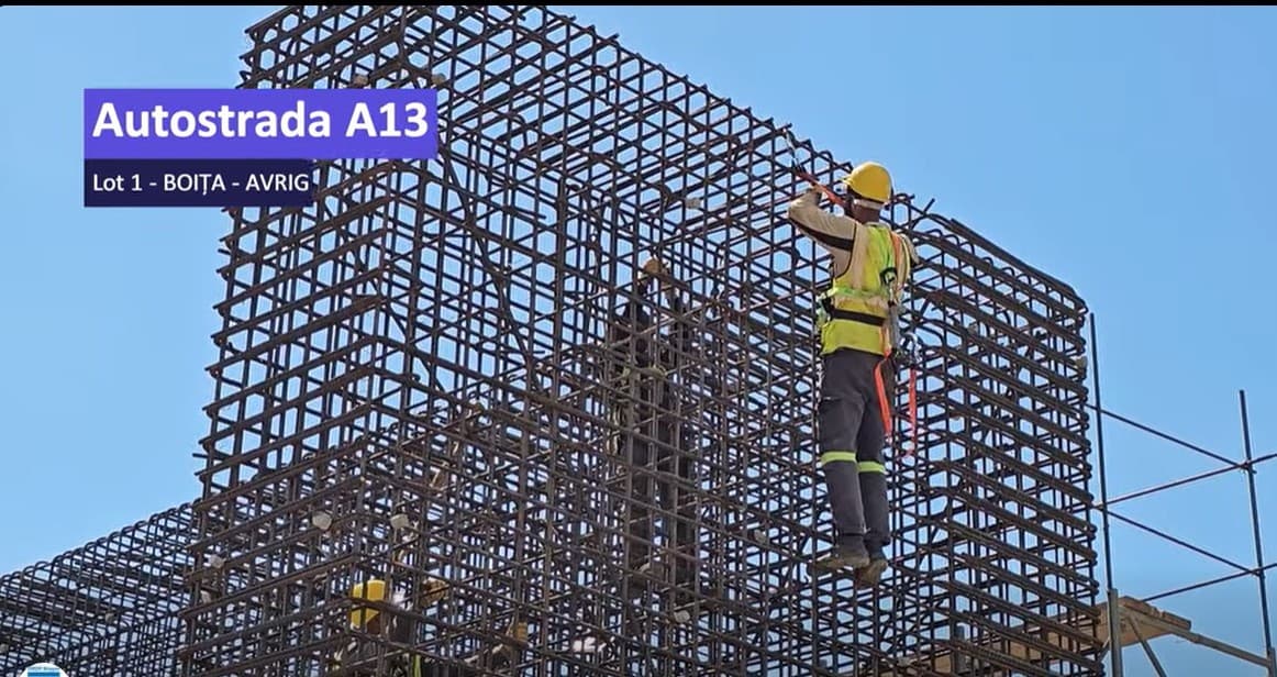 DRDP Braşov: Progres de peste 13% la nodul rutier de la Boiţa (Sibiu) de pe A13 - FOTO, VIDEO